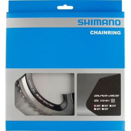 Shimano Chainring FC-9000 DuraAce 50 teeth 11-speed silver black PCD 110mm