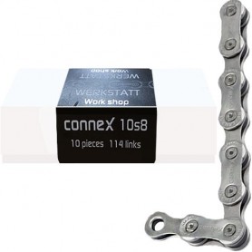 Chain 10 spd. Connex 10s8 Nickel 114 links Workshop