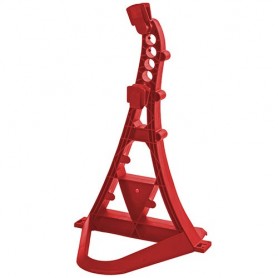 Multifunctional bicycle stand TURRIX Hebie, red