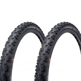 2x Hutchinson tire Rock II 50-584 27.5" wired black