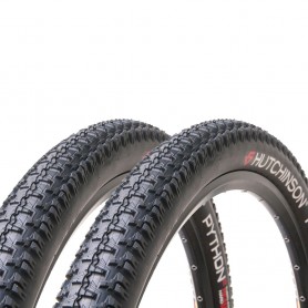 2x Hutchinson tire Python 2 52-559 26" wired black
