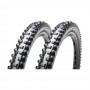 2x Maxxis tire Shorty 61-584 27.5" Downhill wired 3C MaxxGrip black