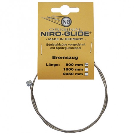 Niro-Glide Brems-Innenzug Walzennippel 800 mm