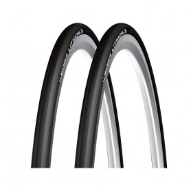 2x Michelin tire Lithion.3 25-622 28" Performance Line folding black