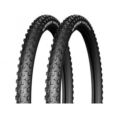 2x Reifen Michelin Country Grip`R Draht 27.5" 27.5x2.10 54-584 schwarz