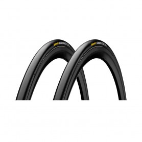 2x Continental 23 x 28" Special Class Tubular tyre, black skin