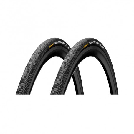 2x Continental 22 x 28" Competition Tubular tyre, black skin