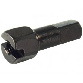 DT Swiss spoke nipple Pro Lock Hexagonal, Ø 2.0, 14 mm, Aluminium, black, 500 pieces