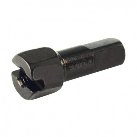 DT Swiss Speichennippel Pro Lock Hexagonal, Ø 2.0, 14 mm, Aluminium, schwarz, 100 Stück