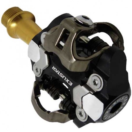 Messingschlager Pedals PM222-TI Exustar MTB clipless