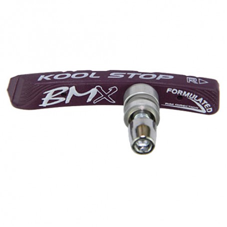 Kool-Stop Brake Shoe V-Brake BMX Contour T6 purple