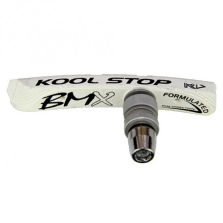 Kool-Stop Brake Shoe V-Brake BMX Contour T6 white