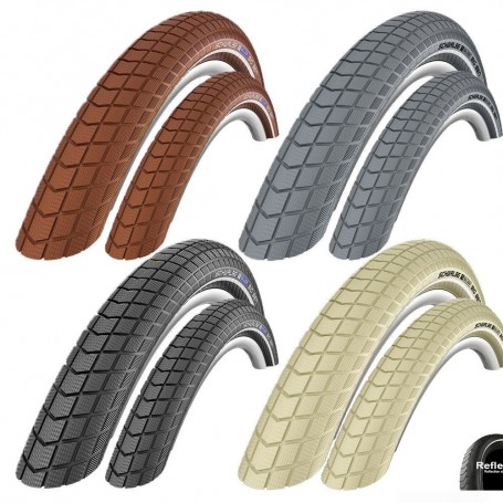2x Schwalbe Big Ben Fahrrad Reifen alle Größen + Farben Pannenschutz