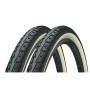 2x Continental tire RIDE Tour 32-630 27" E-25 wired ExtraPuncture black white