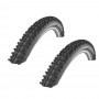 2x Schwalbe tire Smart Sam Performance 37-622 28" wired Addix Reflex black