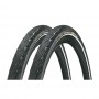 2x Continental tire CONTACT Plus City 42-622 28" E-50 SafetyPlus wired Reflex