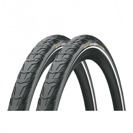 2x Continental tire RIDE City 42-622 28" E-25 wired Reflex black