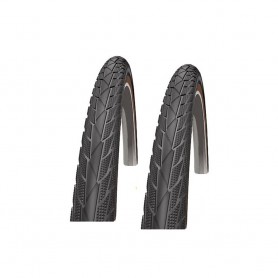 2x Impac tire StreetPac PP 47-622 28" wired Reflex black brown