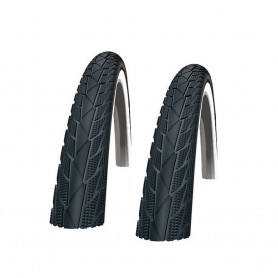 2x Impac tire StreetPac PP 47-622 28" wired Reflex black white