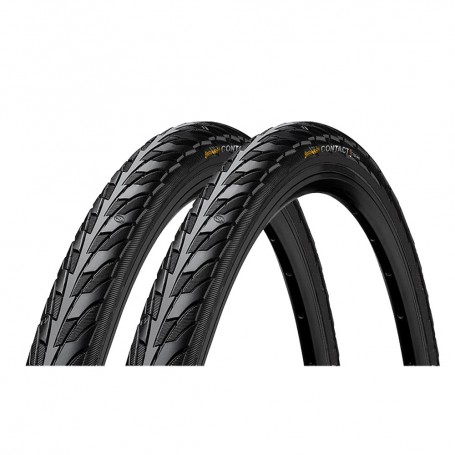 2x Continental tire CONTACT 28-622 28" E-25 SafetySystem wired black