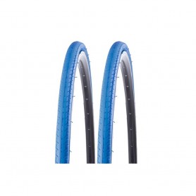 2x Kenda tire Kontender K-196 26-622 28" Iron Cap Belt wired L3R Pro blue