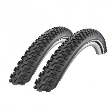 2x Schwalbe tire Marathon Plus MTB 57-559 26" E-50 wired Addix Reflex black