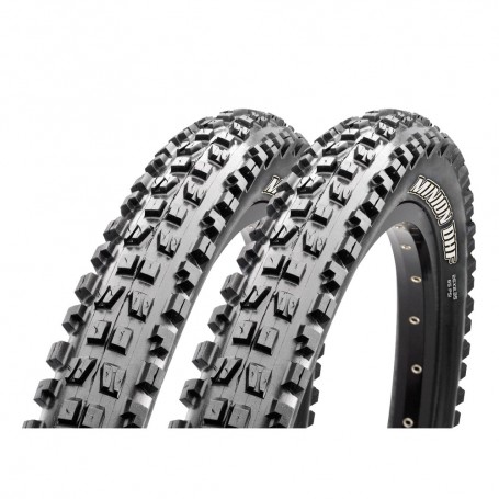 2x Maxxis tire Minion DHF 55-559 26" E-25 Downhill wired MaxxPro black