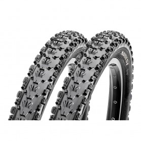 2x Maxxis tire Ardent 54/56-559 26" TLR E-25 EXO folding Dual black