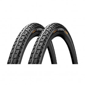 2x Continental RIDE Tour Fahrrad Reifen 20 x 1.75 | 47-406 | schwarz