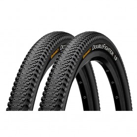 2x Continental tire Double Fighter III 50-584 27.5" wired black