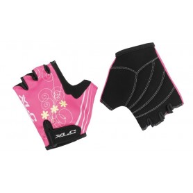 XLC Kids gloves CG-S08 Princess black pink with motive