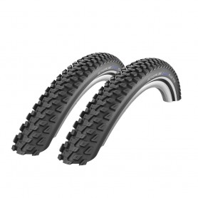2x Schwalbe tire Marathon Plus MTB 57-584 27.5" E-50 wired Addix Reflex black