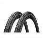 2x Continental tire RIDE Tour 37-622 28" E-25 wired ExtraPuncture black