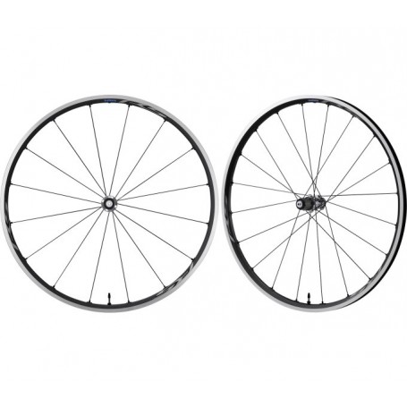 Shimano wheelset WH-RS500, front + rear, gray