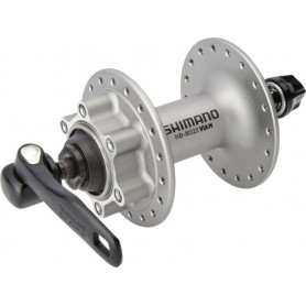 Shimano front hub HB-M525 6-hole, 32 hole, 100 mm, silver