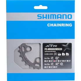 Shimano Chainring XTR FC-M9000/M9020 2-speed, 28 teeth, 64 mm
