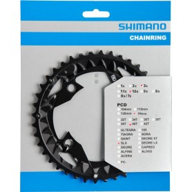 Shimano Chainring SLX FC-M672/FC-M622 40 teeth SLX PCD 96mm black