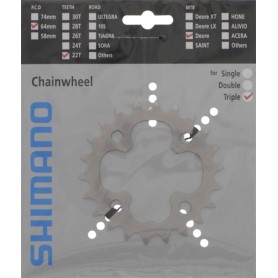 Shimano Chainring ALIVIO FC-T4060, 48 teeth, for Chainguard, 104 mm, silver