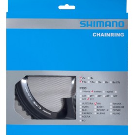 SHIMANO Kettenblatt 105 FC-5800 53 Zähne LK 110 mm schwarz
