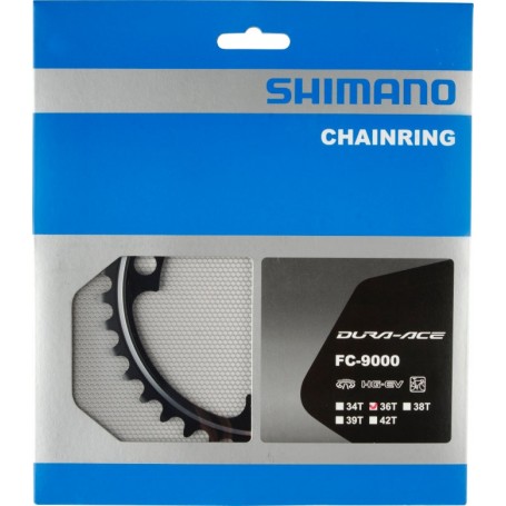 Shimano Chainring DURA-ACE FC-9000, 36 teeth, 110 mm, black