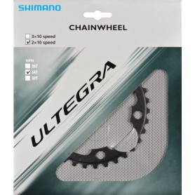 Shimano Chainring ULTEGRA FC-6750, 34 teeth, 110 mm, gray