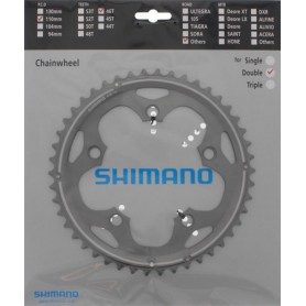 Shimano Chainring Road FC-CX50, 46 teeth, 110 mm, silver