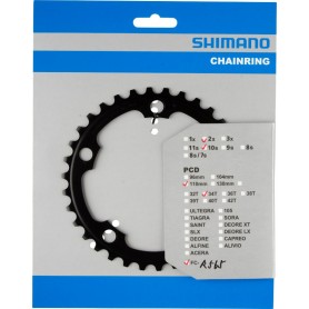 Shimano Chainring FC-R565, 34 teeth, 110 mm, black