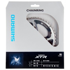 Shimano Chainring XTR FC-M985 2-speed, 42 teeth, 88 mm, silver/black