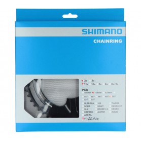 Shimano Chainring FC-RS510, 50 teeth, 110 mm, black