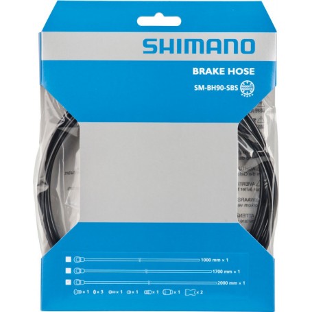 Shimano brake line SM-BH90-SBS, 2000 mm, black
