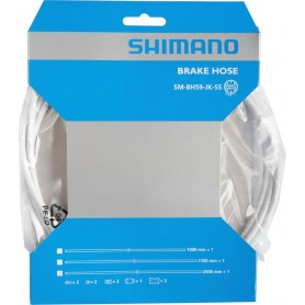 Shimano brake line SM-BH59-JK, 2000 mm, white
