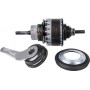 Shimano gearbox unit, 184 mm, m. Bremsarm & dust cap A&C, for SG-8C31