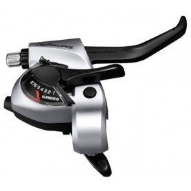 Shimano Gear-/Brake lever TOURNEY TX ST-TX800 2 Finger, 8-speed, right, silver