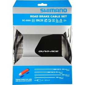 Shimano Brake cable set DURA-ACE polymer coated, rear / front, Set, gray